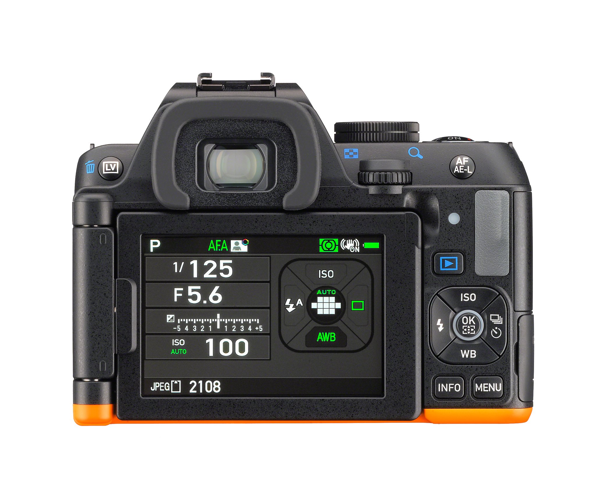 Pentax 18-135 mm K-S2 Digital SLR Camera with Lens - Black and